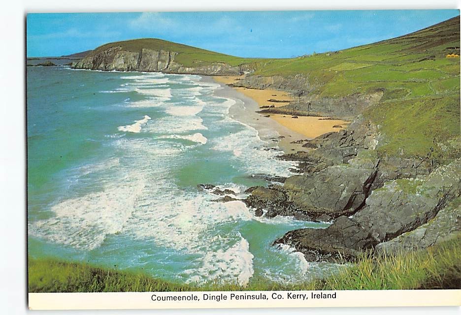Postcard Dingle Peninsula Coumeenole Ireland