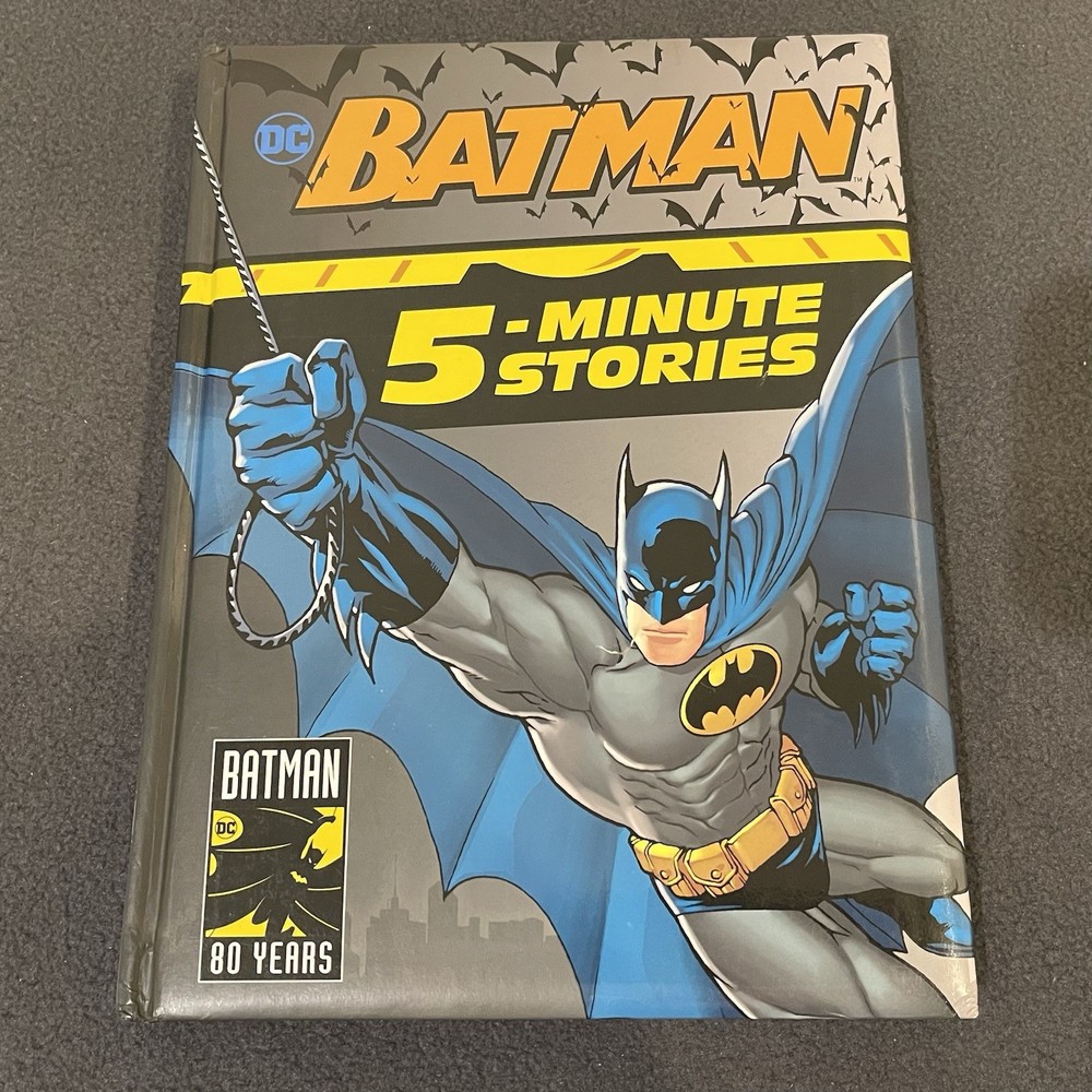 Batman 5-Minute Stories DC Comics Kids Hardcover 2019
