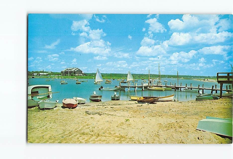 Postcard Scene at Weekapaug Rhode Island USA