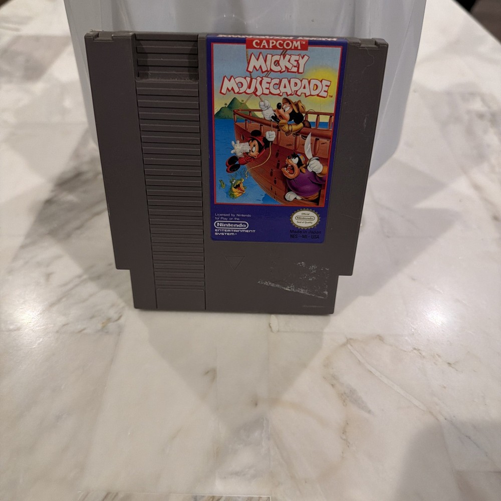 Mickey Mousecapade NES Nintendo Game Cartridge Tested Clean Working
