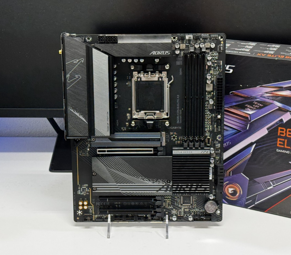 GIGABYTE B650 AORUS ELITE AX AM5 DDR5 WiFi 6E ATX Rev 1.2 LATEST BIOS
