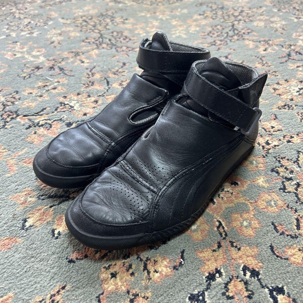 Archive Puma Leather Driving Shoes Y2K Size US9