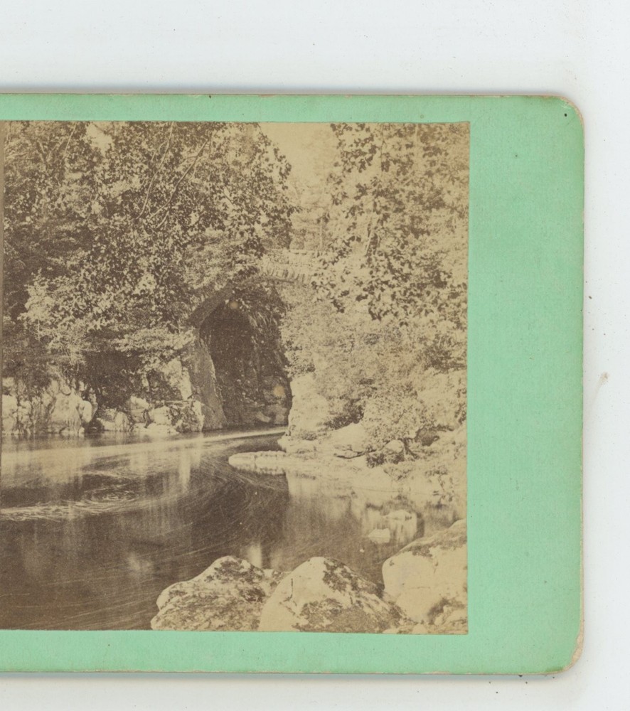 Hermitage Bridge Scotland Stereoview