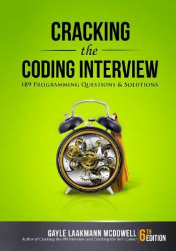 Cracking the Coding Interview: 189 ... 9780984782857 by McDowell, Gayle Laakmann