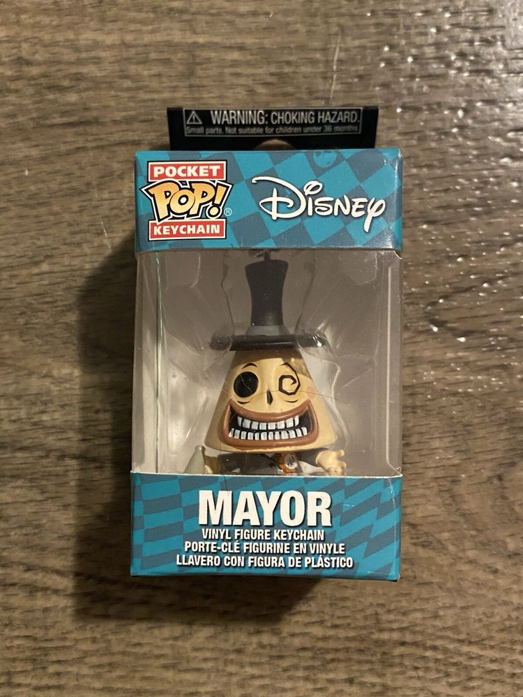 Funko Pocket Pop Keychain Mayor Disney Nightmare Before Christmas New in Box