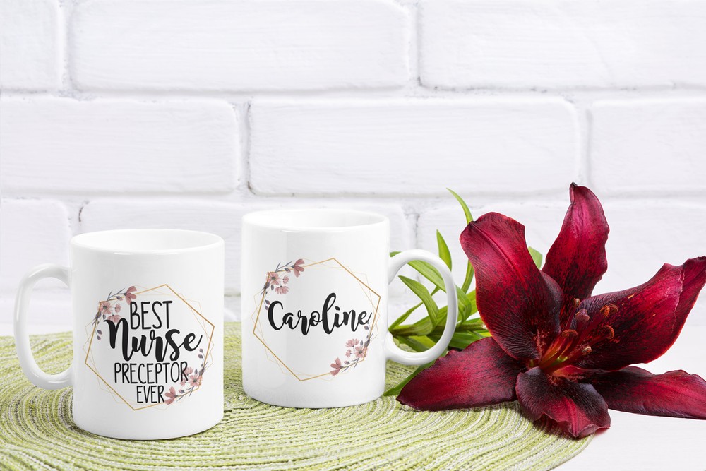 Nurse Preceptor Gift Personalized Best Nurse Preceptor Ever Coffee Mug Custom