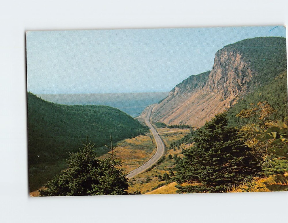 Postcard Cabot Trail Cape Breton Highlands National Park Nova Scotia Canada