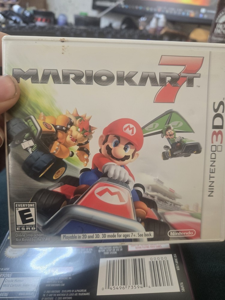 Mario Kart 7 (Nintendo 3DS, 2011) Complete CIB – Authentic – Tested & Clean