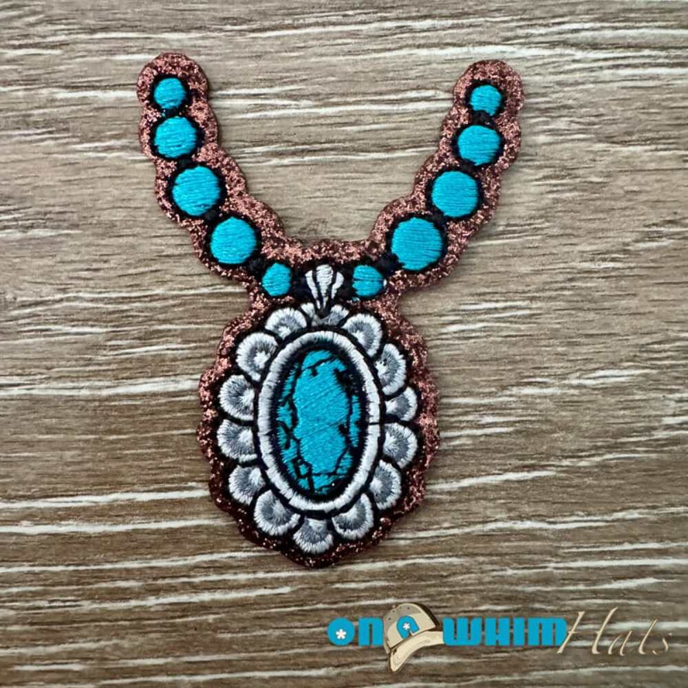 Concho Necklace Iron-On Patch