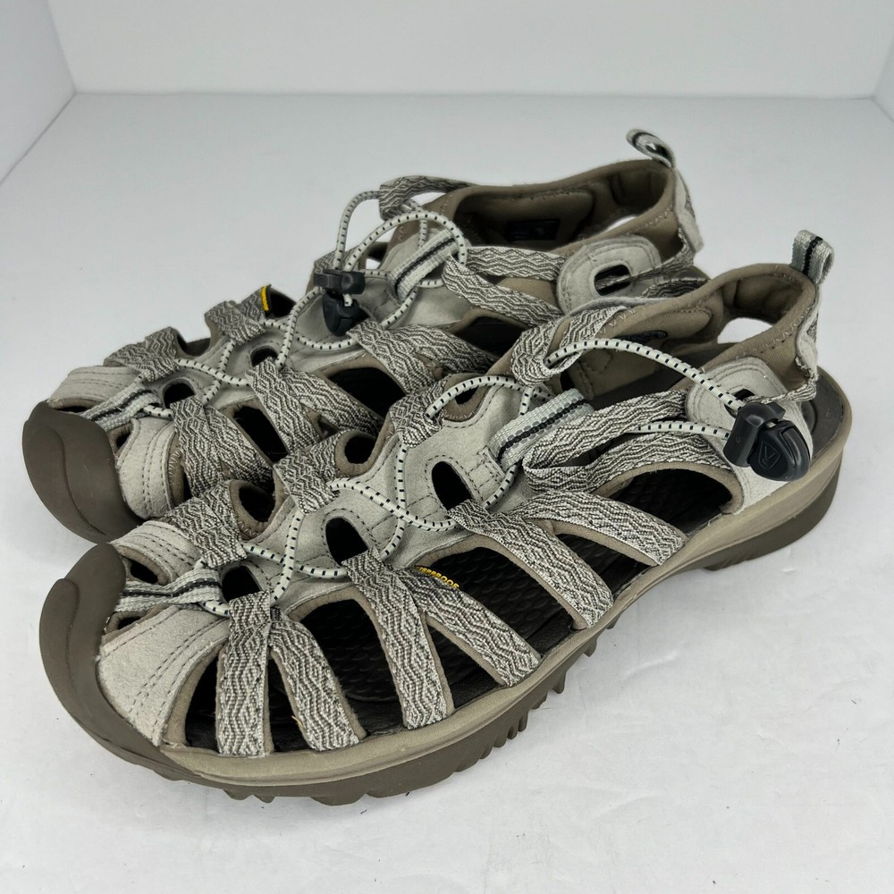 Keen Women's KMX Waterproof Hiking Sandals in Brown Beige Size 10.5