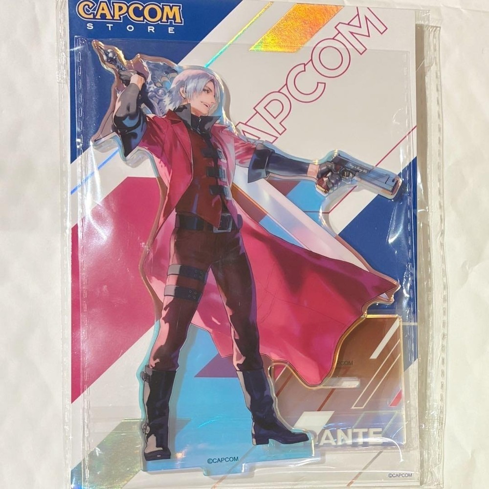 Devil May Cry Dante Holographic Acrylic Stand ALL CAPCOM Artworks Capcom Store