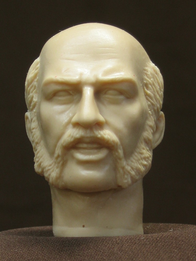 CMD-34 CUSTOM RESIN UNPAINTED HEAD SCULPT Action figures 1/6 Scale