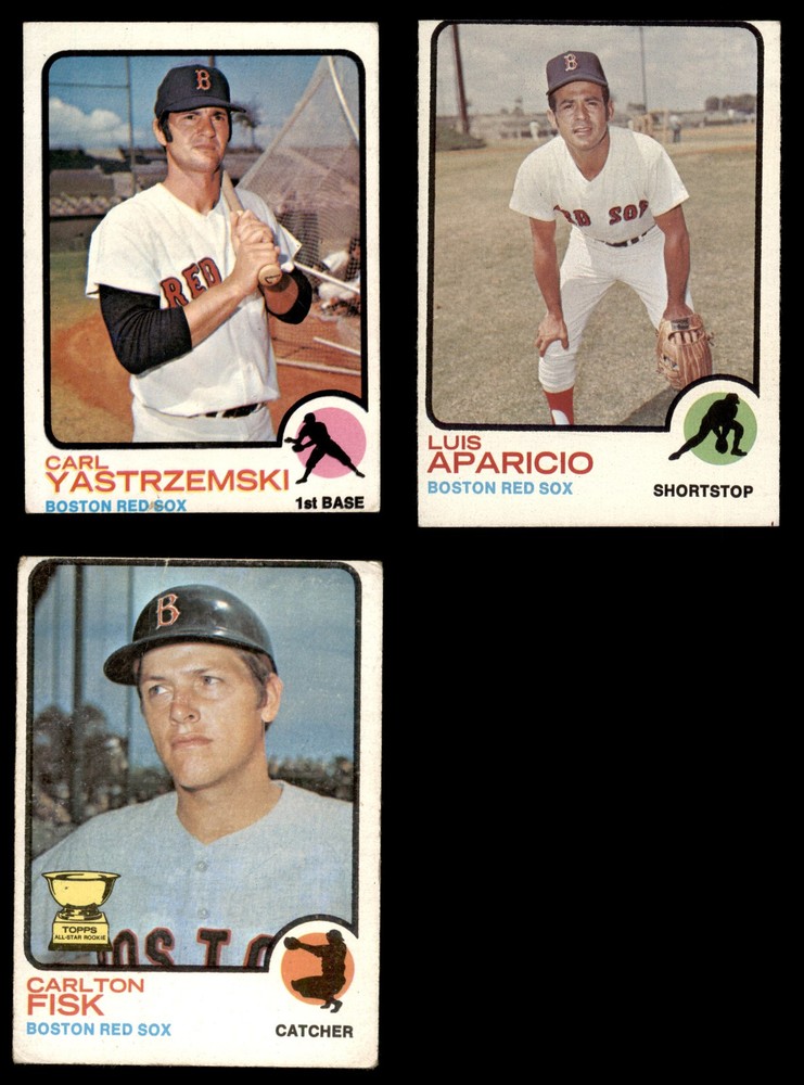 1973 Topps Boston Red Sox Team Set 4.5 Condition VG EX 6910743