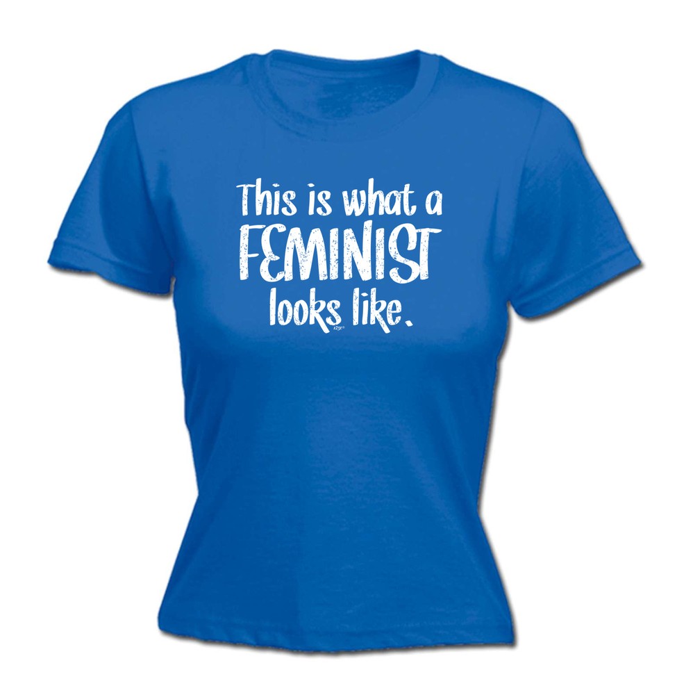 This Is What A Feminist Looks Like - Womens T Shirt Funny T-Shirt Gift Novelty