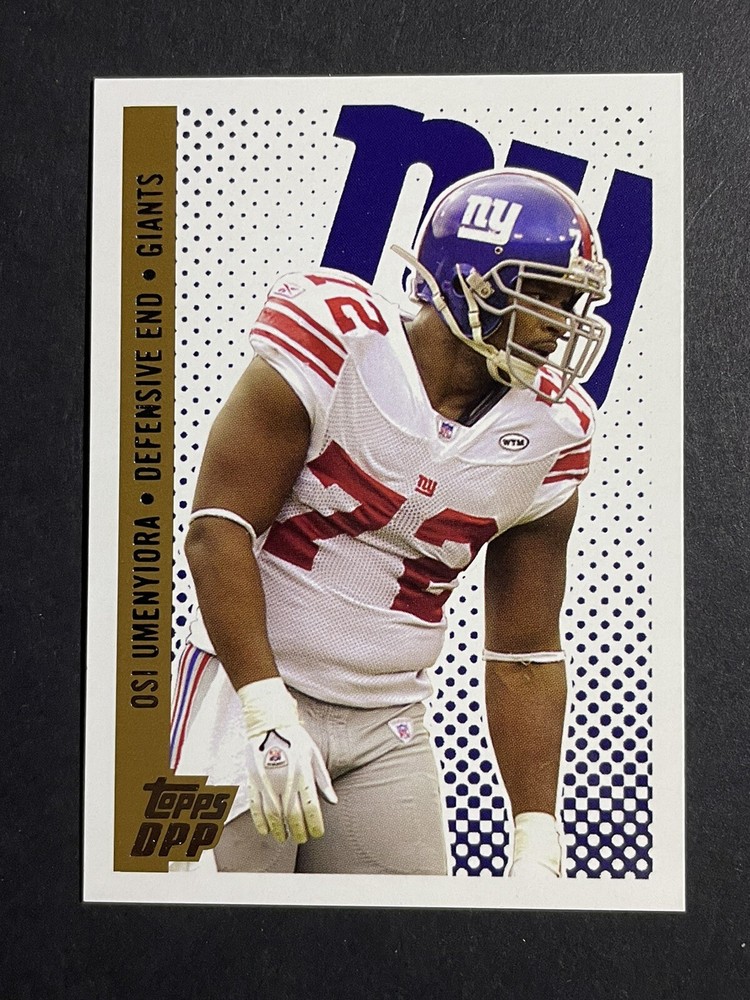 2006 Topps DPP Osi Umenyora Card #96 - New York Giants