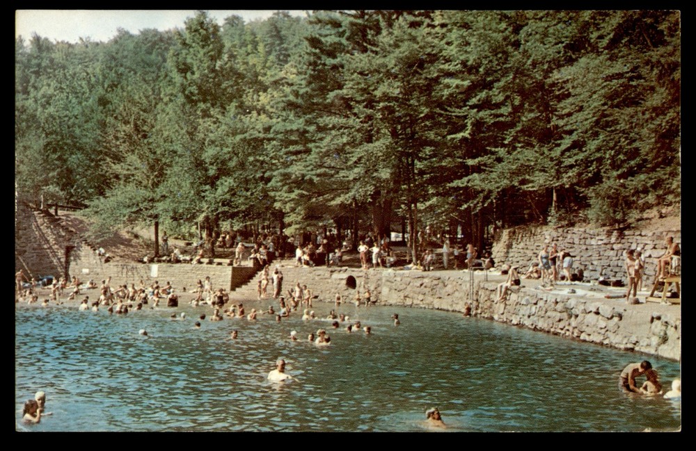 Postcard Swimmers at World's End State Park, PA
