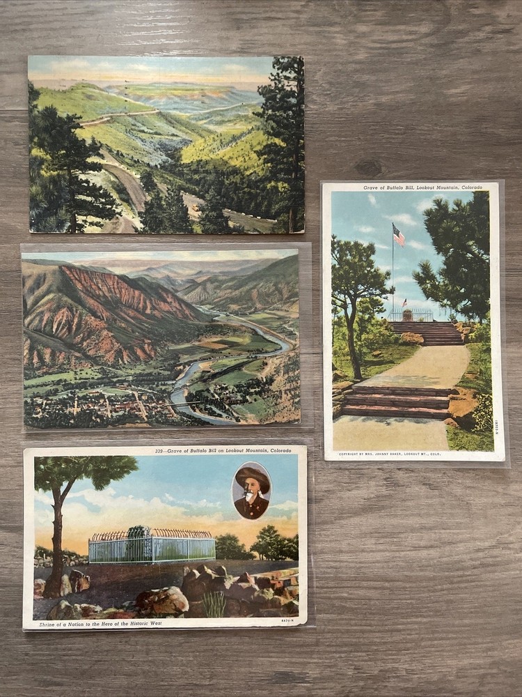 Lookout Mountain CO-Colorado Vintage Postcard Lot
