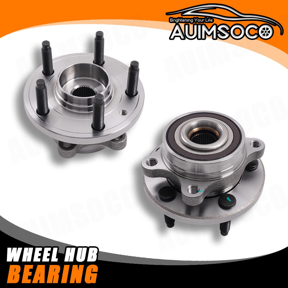 For 2010-2019 Lincoln MKT - Par de Rodamientos Traseros Izquierdo y Derecho