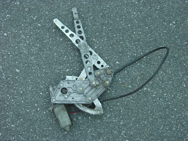 Volvo Left Rear Power Window Motor & Regulator Fits 1975-1993 164 240 260 Tested