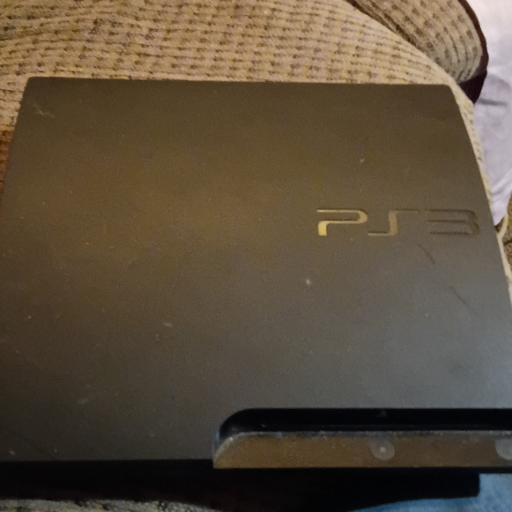 Sony PlayStation 3 Slim CECH-3001A 160GB Black Console NTSC-U/C Blu-Ray