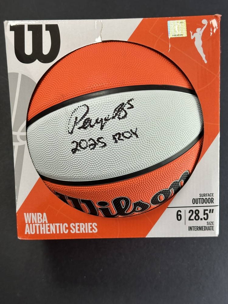 Paige Bueckers Signed WNBA Basketball 2025 ROY Inscription AUTO Wilson FanaticsPROBSTEIN is actively accepting consignments !!