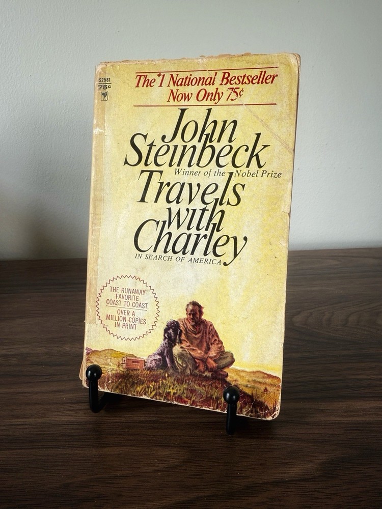 Travels with Charley by John Steinbeck 1963 Bantam Paperback Acceptable