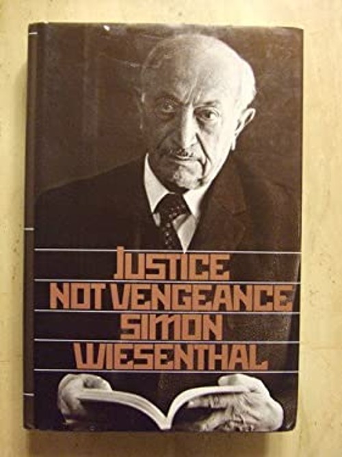 Justice, Not Vengeance Hardcover Simon WiesenthalFree US Delivery | ISBN:0802112781