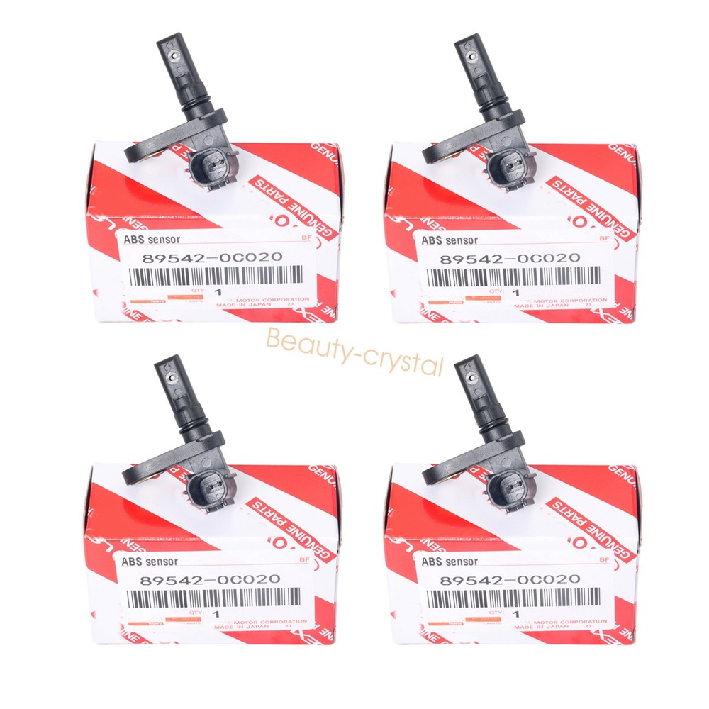 OEM 4Pcs ABS Speed Sensor Front/Rear Right & Left For Toyota Tundra 07-17 NEW