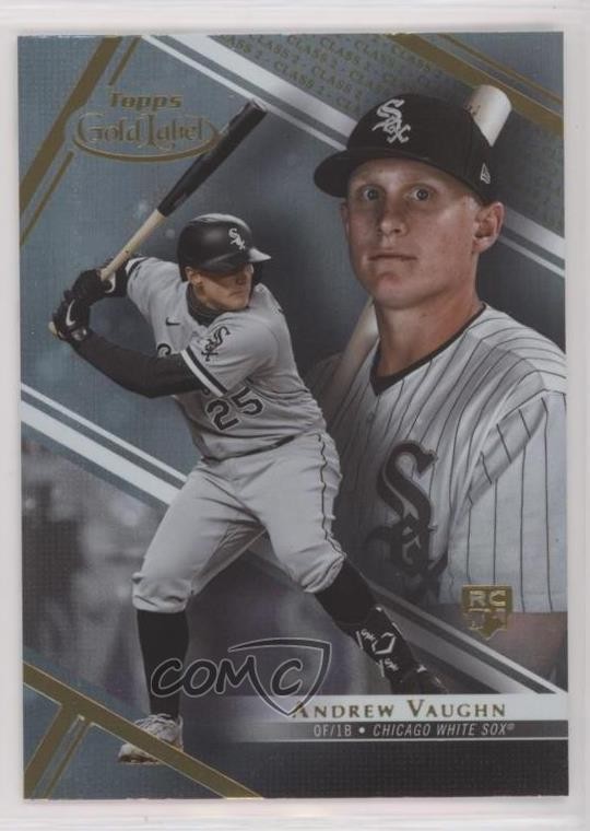 2021 Topps Gold Label Class 2 Andrew Vaughn #4 Rookie RC sh7Fulfilled by COMC - World’s largest consignment service