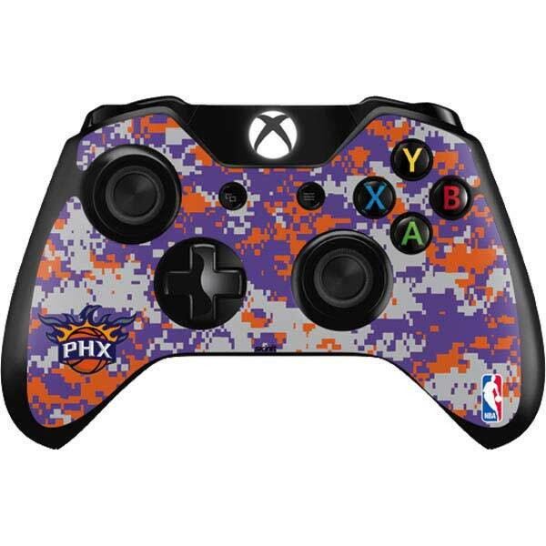 NBA Phoenix Suns Xbox One Controller Skin - Phoenix Suns Digi Camo