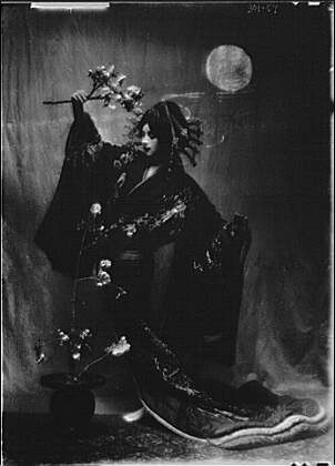 Photo:New York City Ruth St. Denis 1913 dancer performance portrait