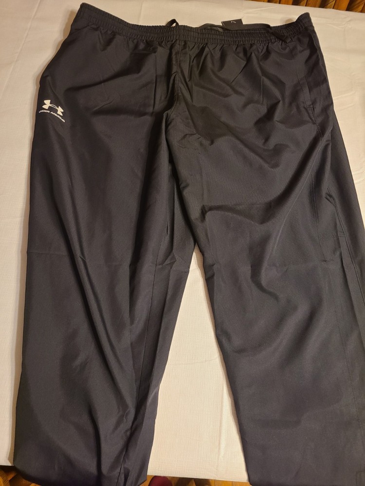 Mens UA VITAL WORKOUT PANTS Woven Track Pants 3XL Quick Dry Wind Pants Loose Fit