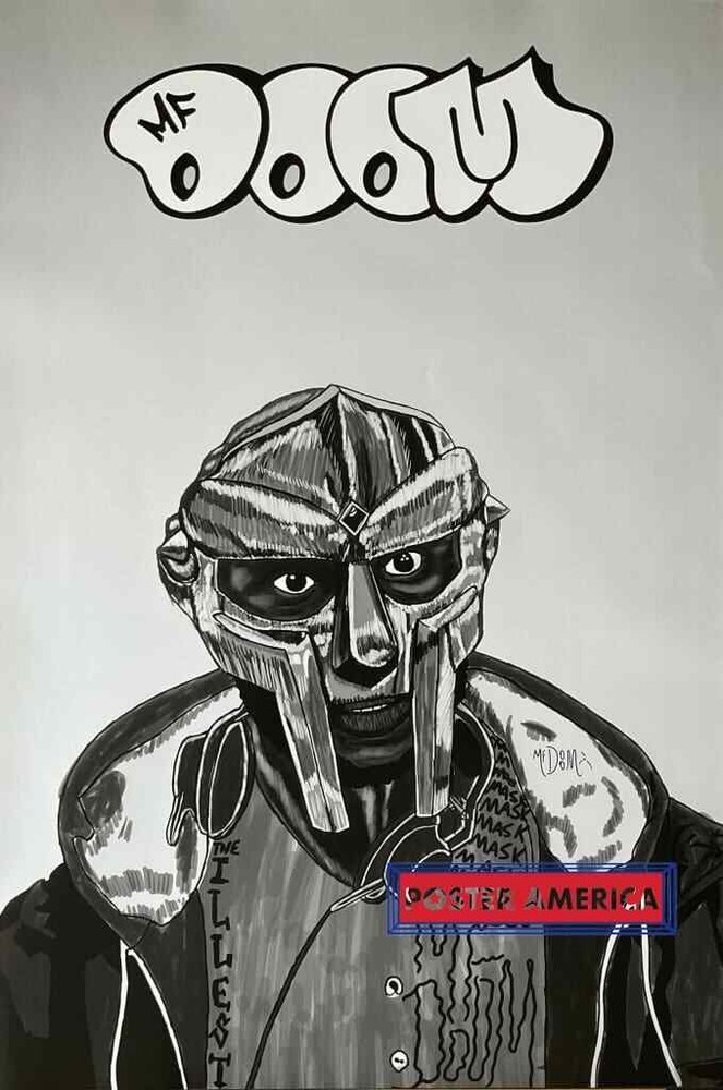 661654 Mf Doom The Illest Photo Wall Print Poster