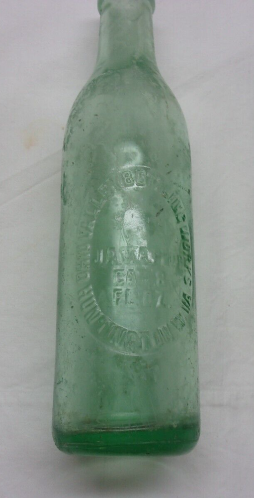 OHIO VALLEY BOTTLING WORKS HUNTINGTON, WV. JAVA PROP SODA BOTTLE.