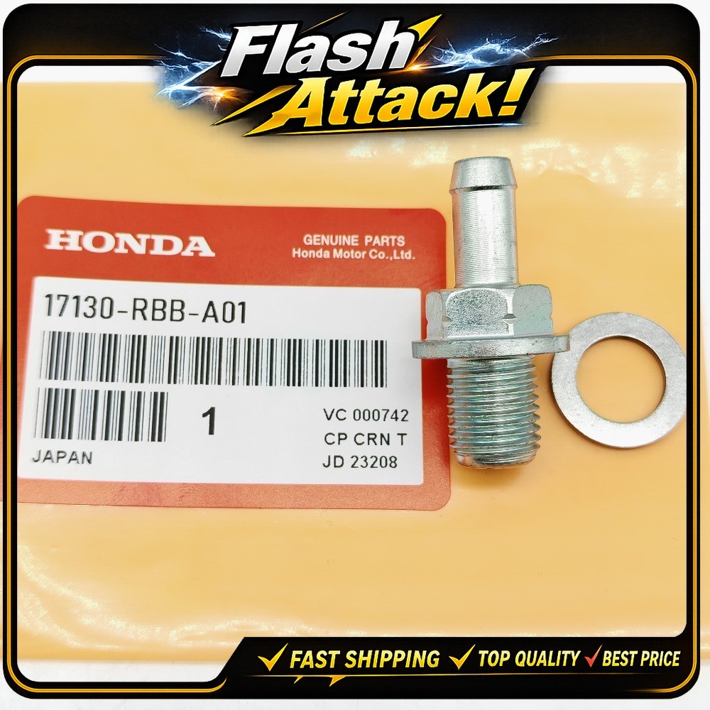 NEW OEM Genuine for Honda PCV Valve & Washer 17130-RBB-A01 Civic CR-V Accord TSX