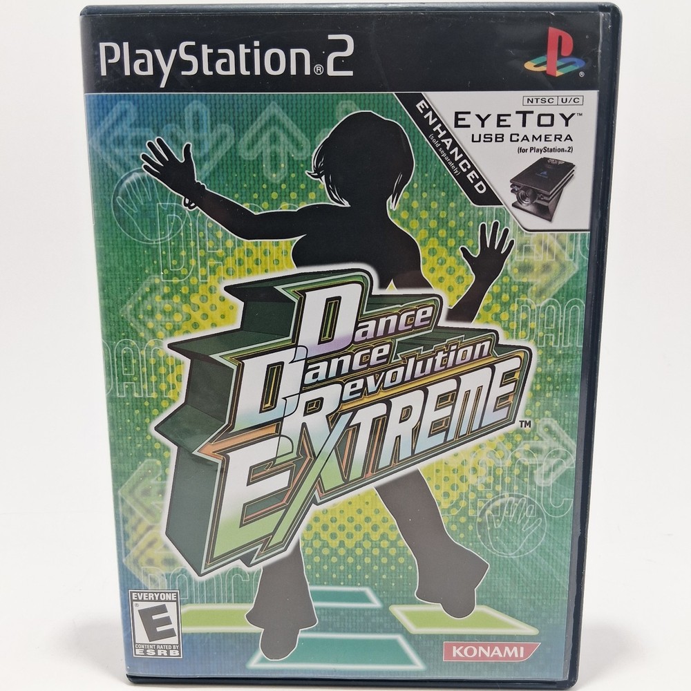Sony PlayStation 2 PS2 DDR Dance Dance Revolution Extreme No Manual