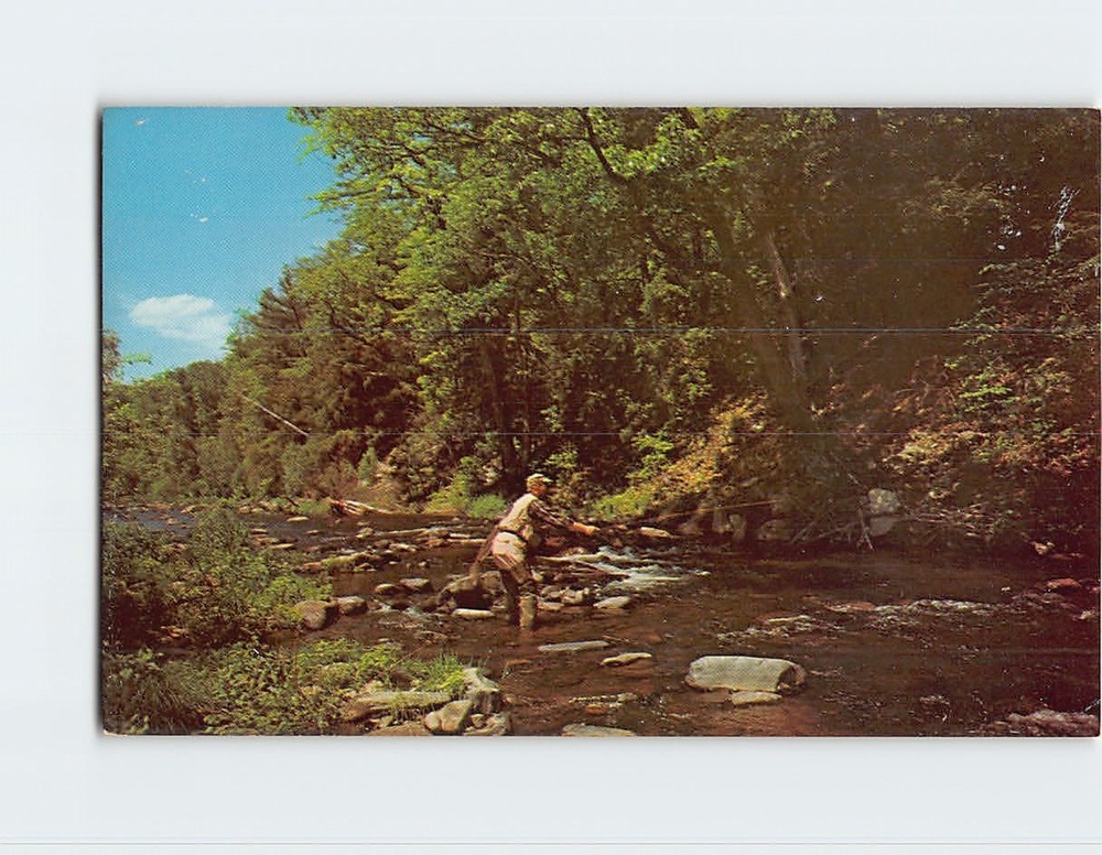 Postcard Henryville Lodge Henryville Pennsylvania USA