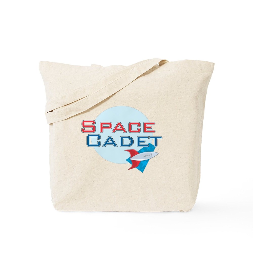 CafePress Space Cadet Natural Canvas Tote Bag, Cloth Shopping Bag (352956238)