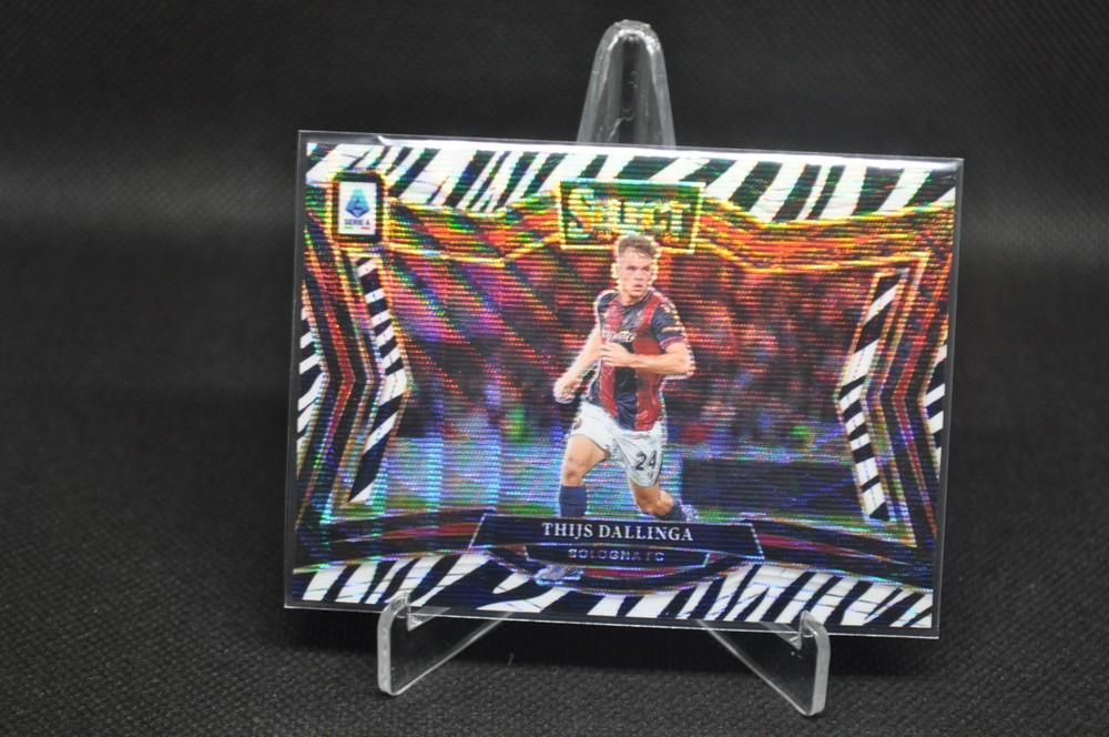 Thijs Dallinga 2024-25 Panini Select Serie A #219 Zebra Field Level SP