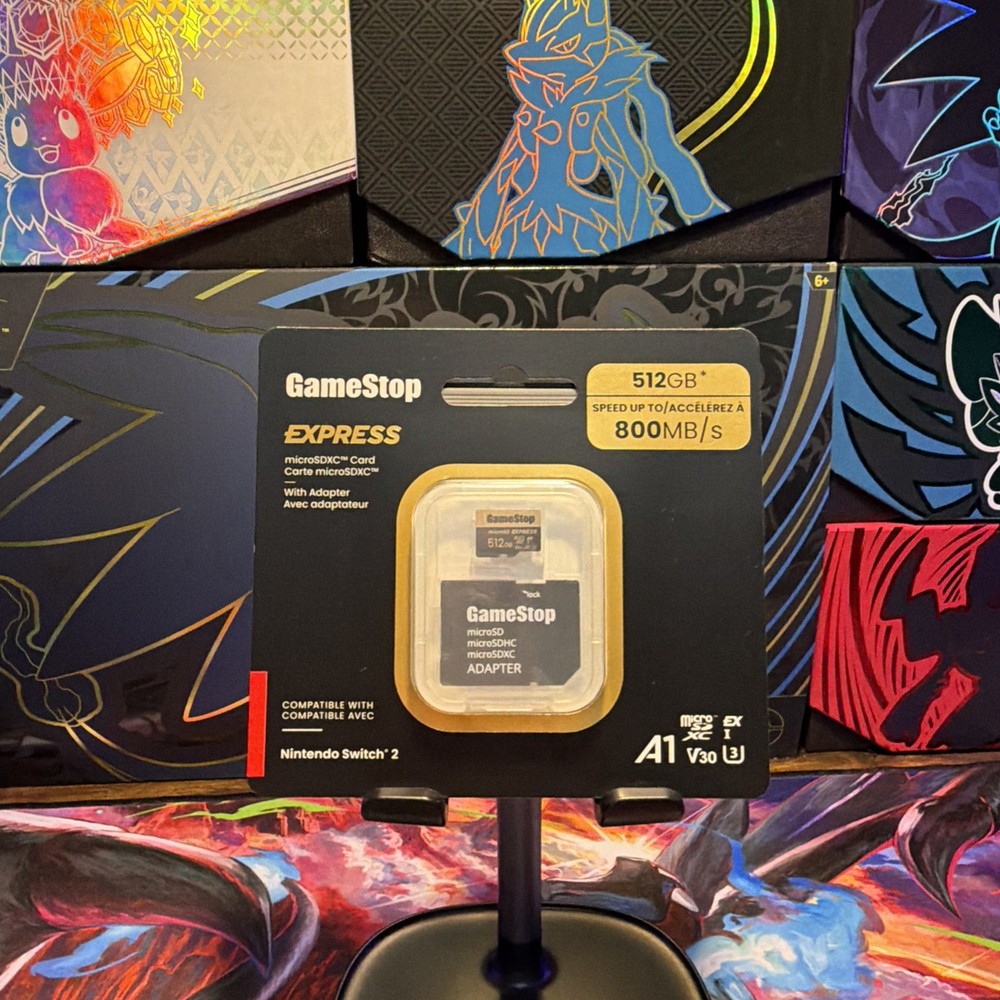 GameStop 512GB Express Micro SD Card for Nintendo Switch 2