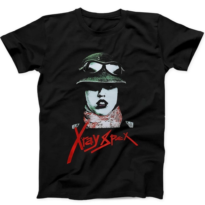 X-Ray Spex Punk Rock Music Band Gift Tote Bag Black T Shirt Sweatshirt Hoodie