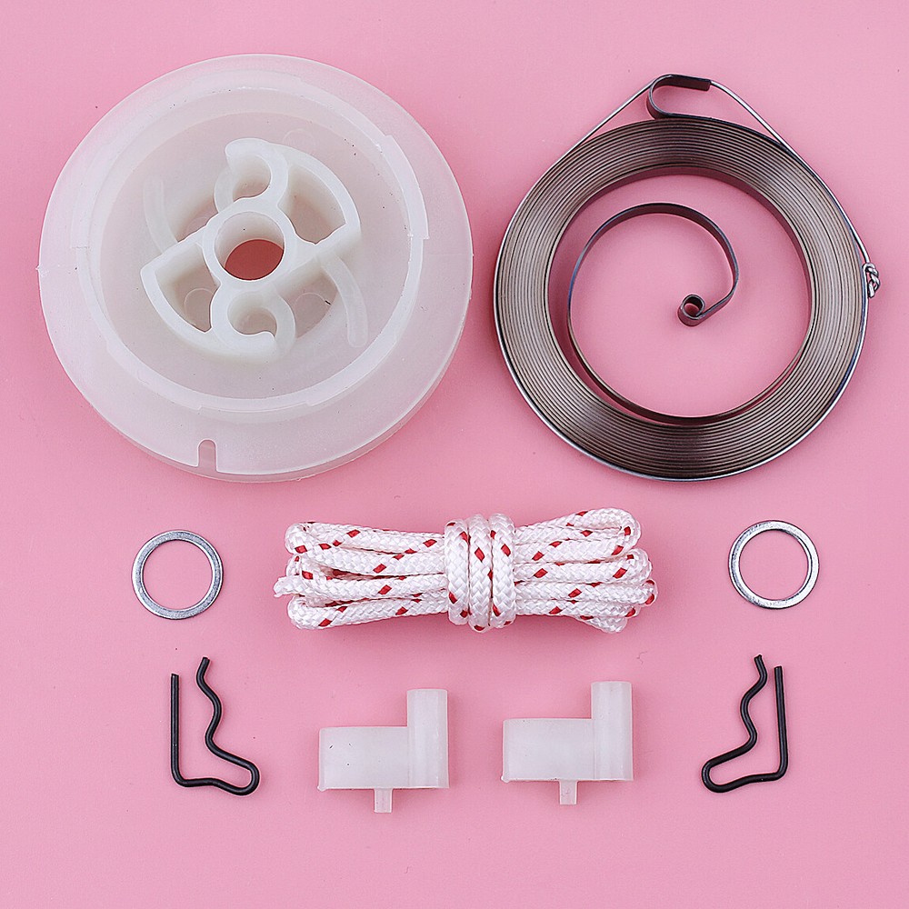 Recoil Starter Pulley Spring Rope Pawl Kit For Stihl FC55 FS55 FS45 FS46 FS38