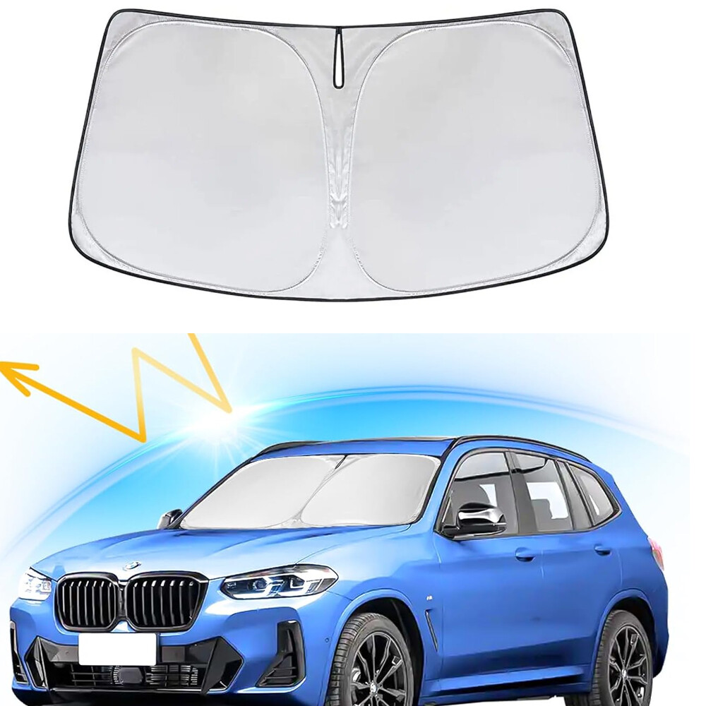 BMW 5 6 7 M Series Sun Shade UV Blocking Windshield Cover  