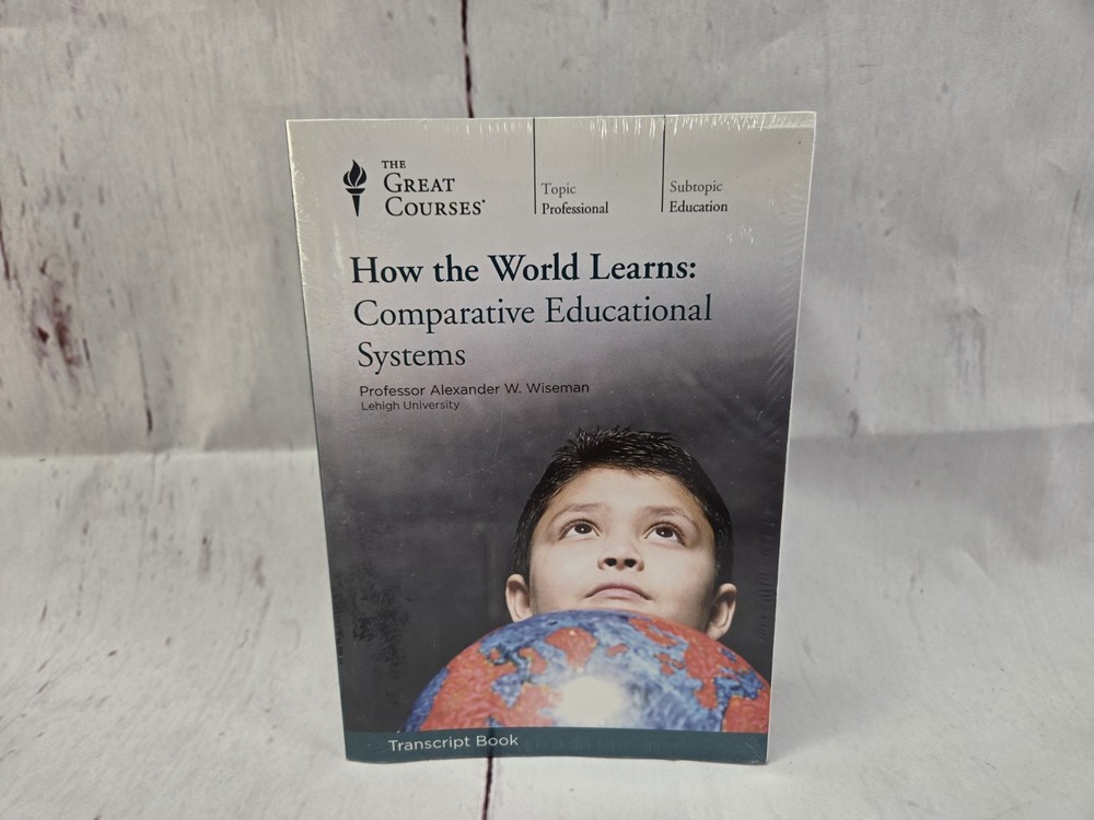 Teaching Co Great Courses TRANSCRIPTS :     HOW THE WORLD LEARNS    new & sealed