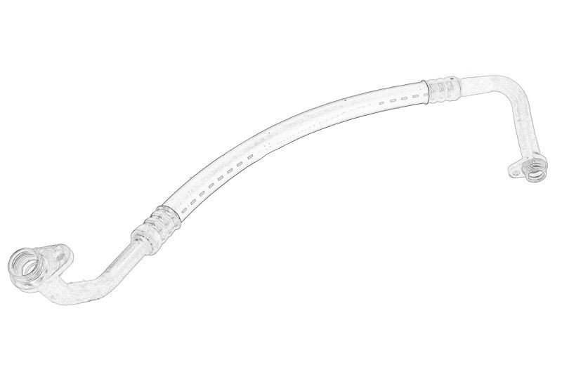 Air conditioning high pressure line for Citroen Jumpy III; OPEL