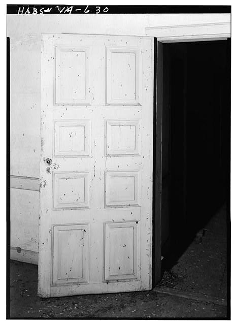 Guilford VA Hinman-Mason House Door Interior 1930s Virginia Historic Home