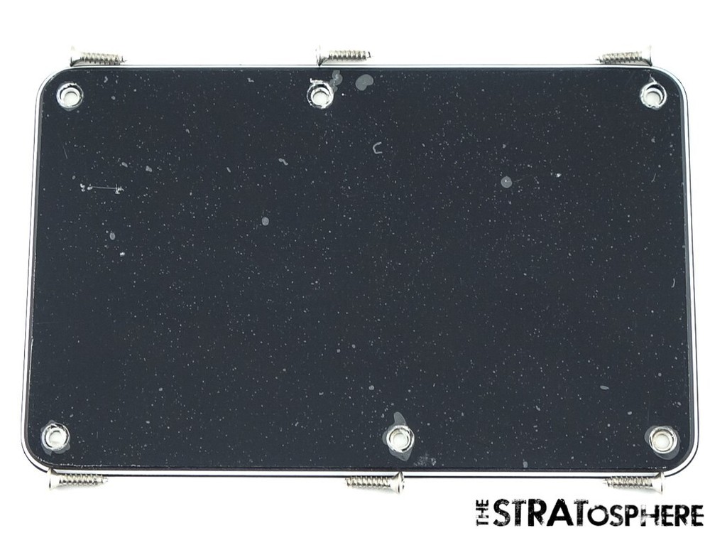 Fender American Ultra Luxe Strat HSS Floyd BLACK TREMOLO COVER Stratocaster