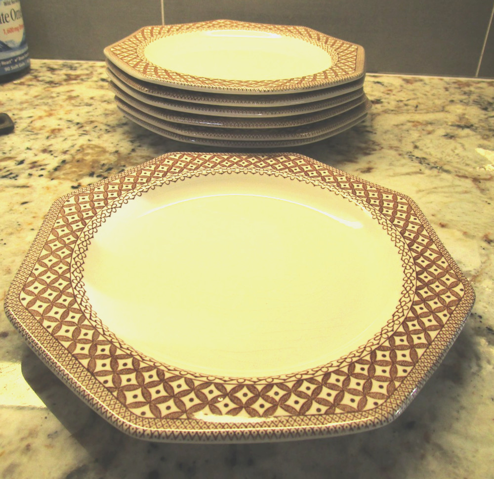 J & G MEAKIN ROYAL STAFFORDSHIRE WICKER BROWN 7