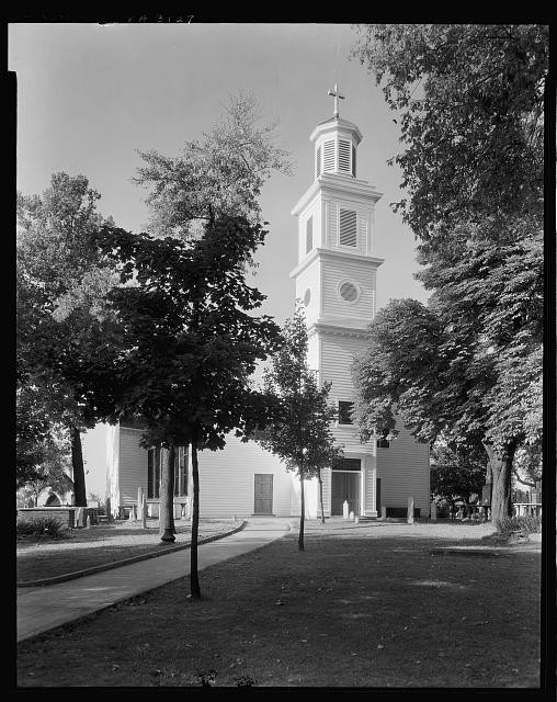 Photo:Richmond Virginia St John's Church 1930s Episcopal Church Tower