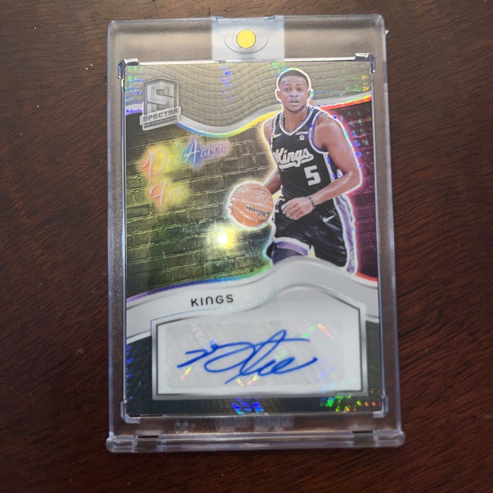 2024 Panini Spectra De'Aaron Fox Colorgraphs Auto 6/10